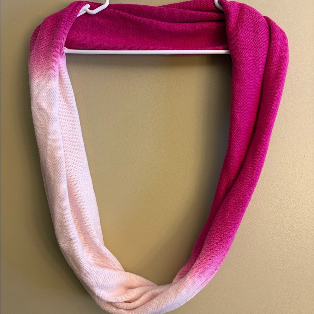 Old Navy Pink Gradient Infinity Scarf